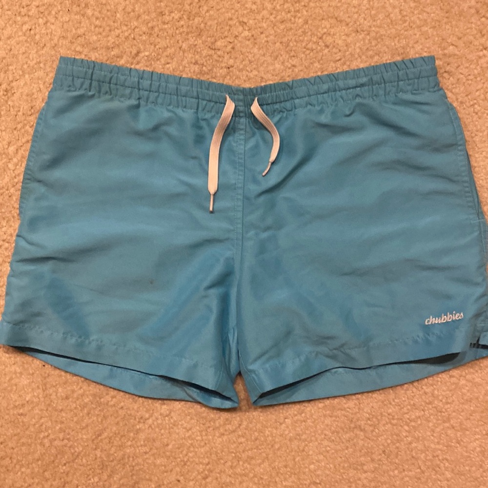 Mens Chubbies swim trunks shorts size small